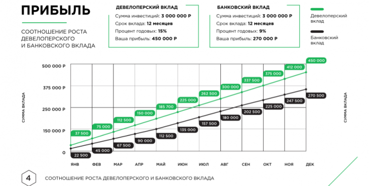 График реализации девелоперского проекта пример